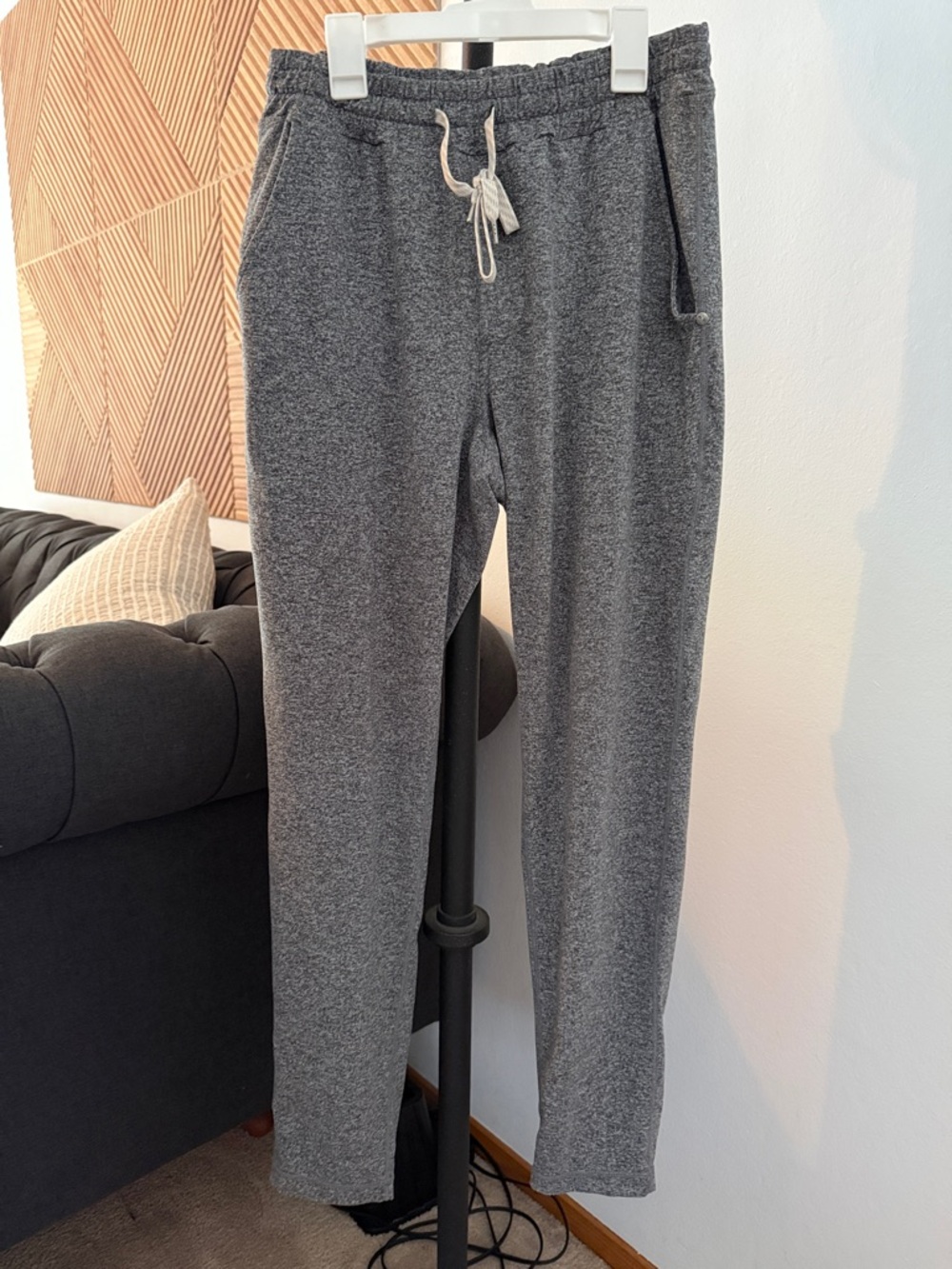 Vuori Charcoal Heather Ponto Performance Pants